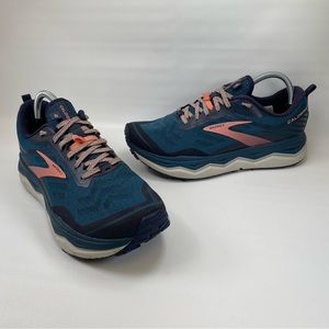 Womens Brooks Caldera 4 Blue/Peacoat/Desert Size 10 1203161B456 Outdoor Running
